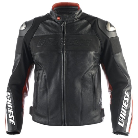 Dainese Alien sport motorcycle jacket front view